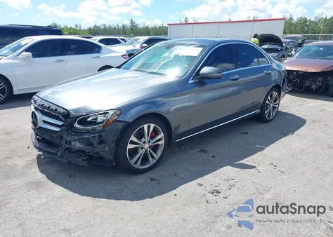 2017 Mercedes-Benz C 300 Luxury/Sport from USA, damaged, VIN 55SWF4JB9HU182101